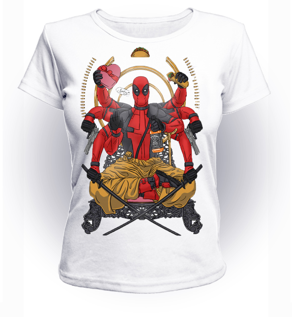 

Футболка GeekLand Дэдпул Deadpool zen DP.01.045 (FU21DP.01.045/girl-122)