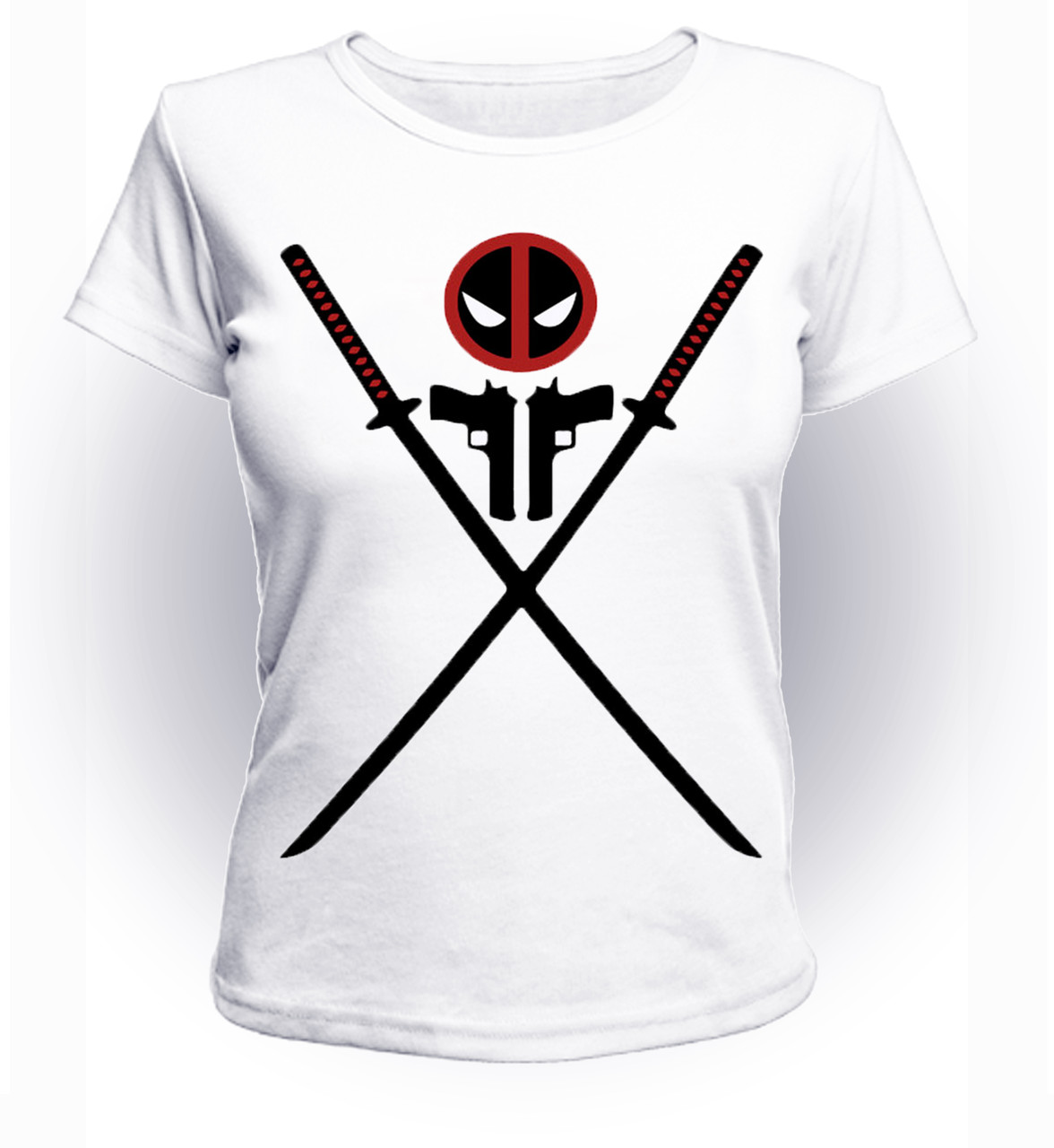 

Футболка GeekLand Дэдпул Deadpool weapon DP.01.043 (FU21DP.01.043/girl-122)