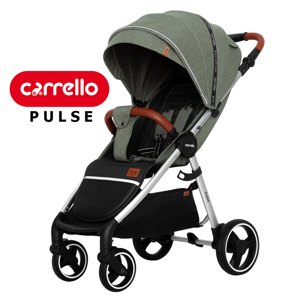 

Детская прогулочная коляска CARRELLO Pulse CRL-5507 Aloe Green Серо-зеленый (CRL-5507 Aloe Green)
