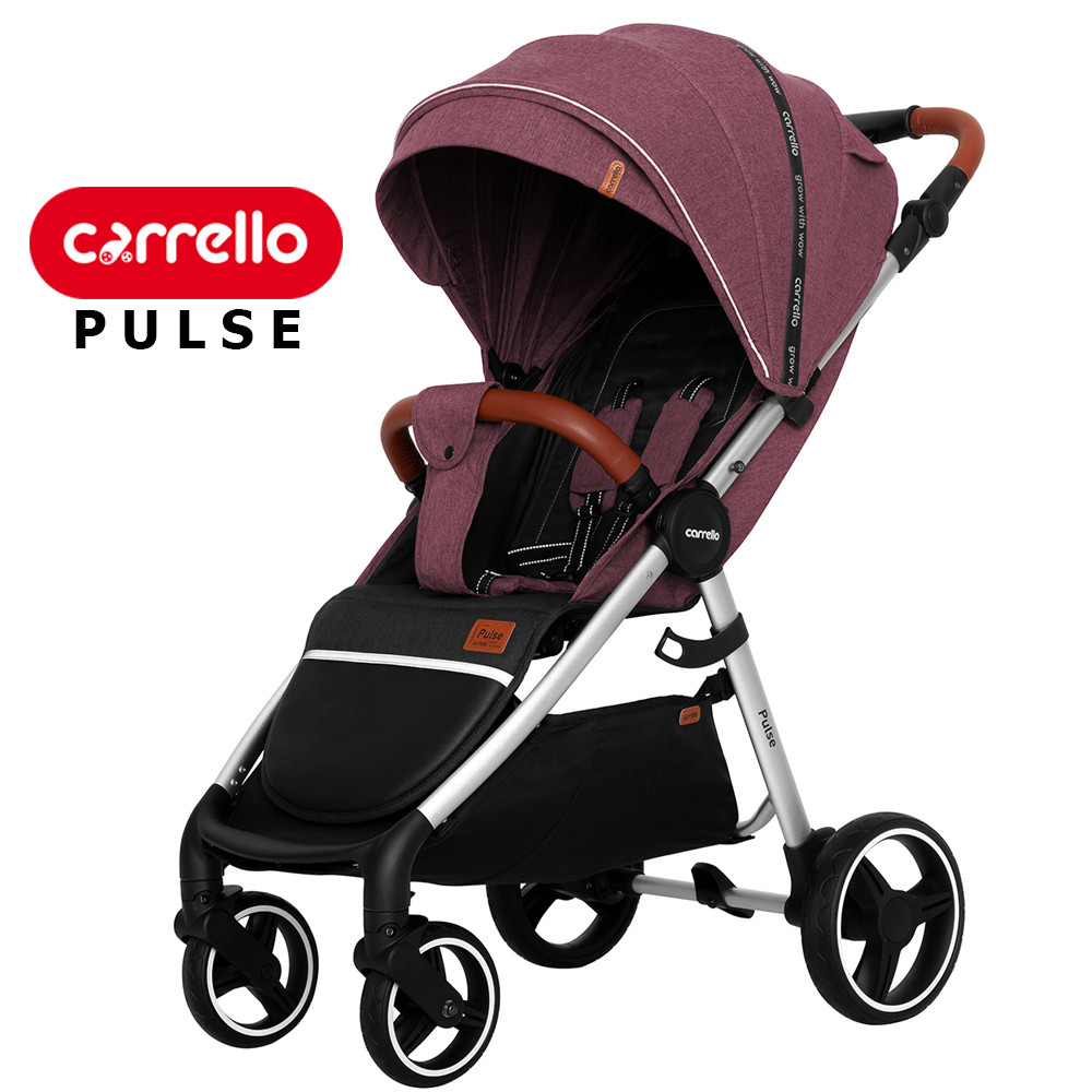 

Детская прогулочная коляска CARRELLO Pulse CRL-5507 Merlot Red Бордовый (CRL-5507 Merlot Red)