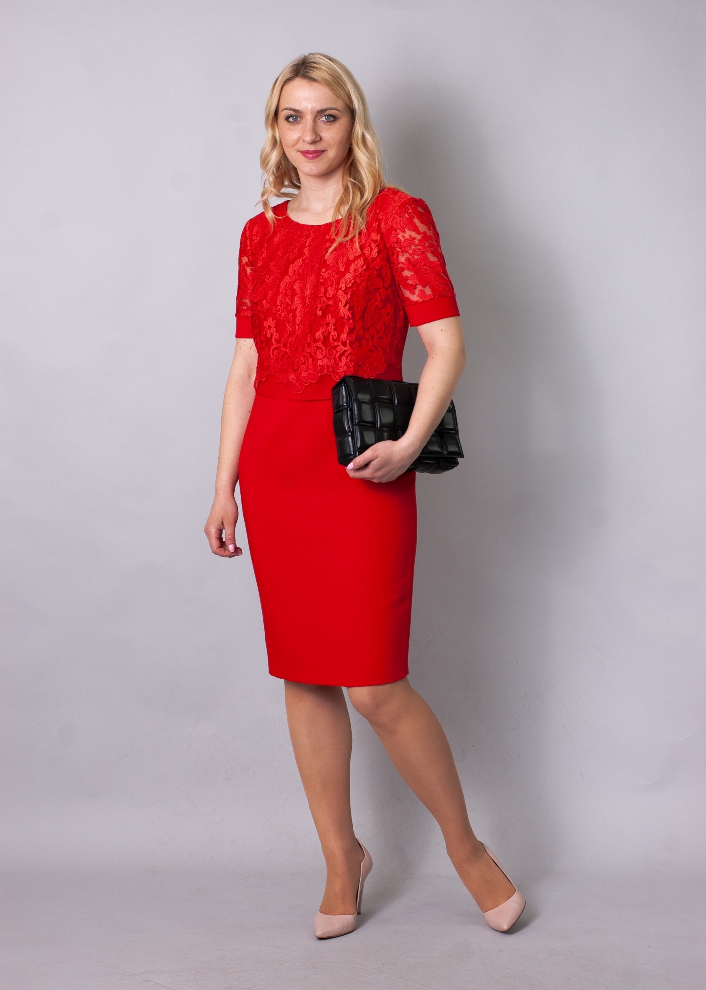 

Сукня жіноча Stefanie L D349 червона 40р