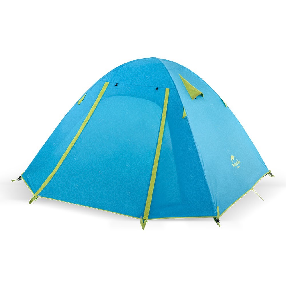 

Четырёхместная палатка Naturehike P-Series 4 (синий)