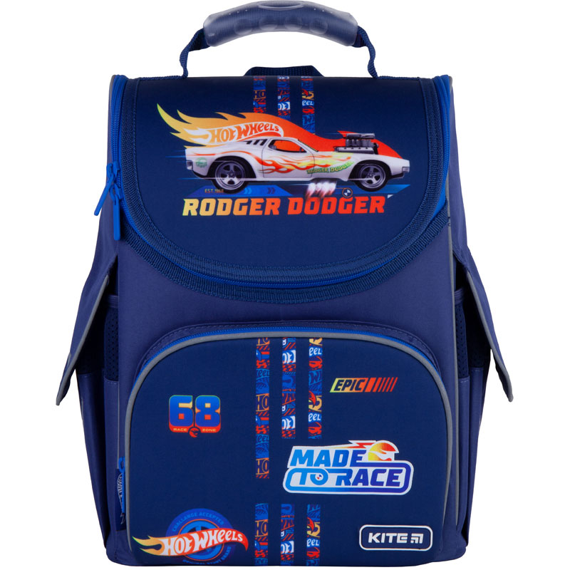 

Рюкзак школьный каркасный Kite Education Hot Wheels 11.5л (HW21-501S)