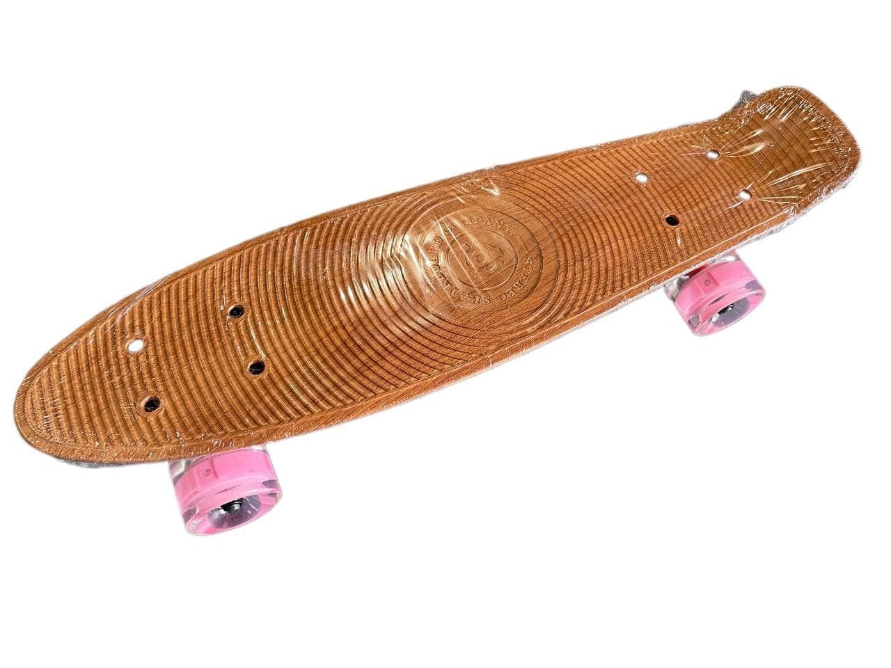 

Пенни борд (скейтборд, круизер) Penny Board Fish, Цвет: Коричневый