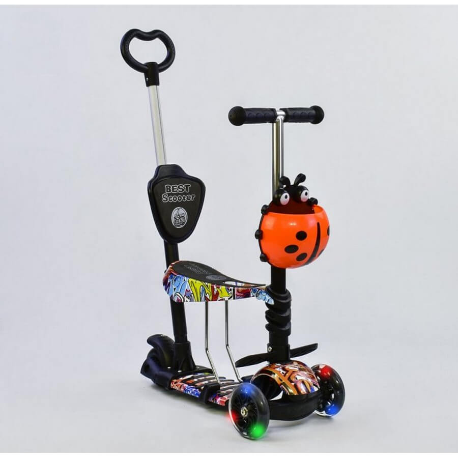 

Детский самокат Best Scooter 5 в 1 абстракция 15600 A-Toys (15600)