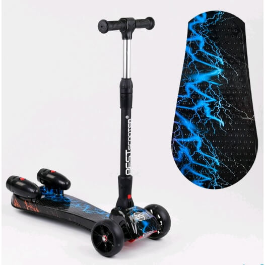 

Самокат трехколесный складной Best Scooter «Maxi» с парогенератором и музыкой колеса PU 94666 Best Scooter (94666)