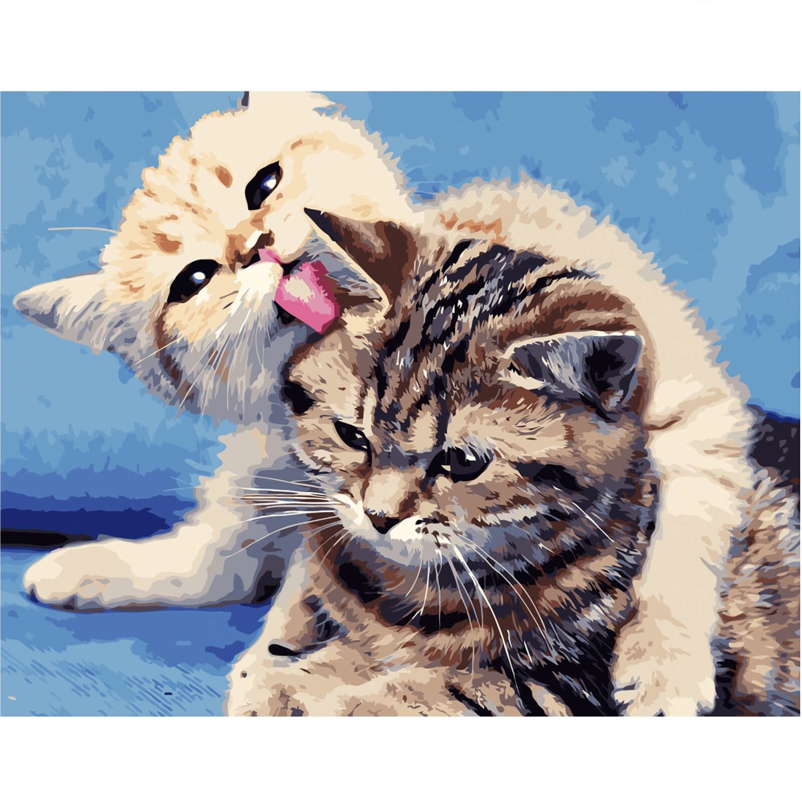 

Картина по номерам Strateg «Котята» 40-50 см VA-1971 Strateg (VA-1971)