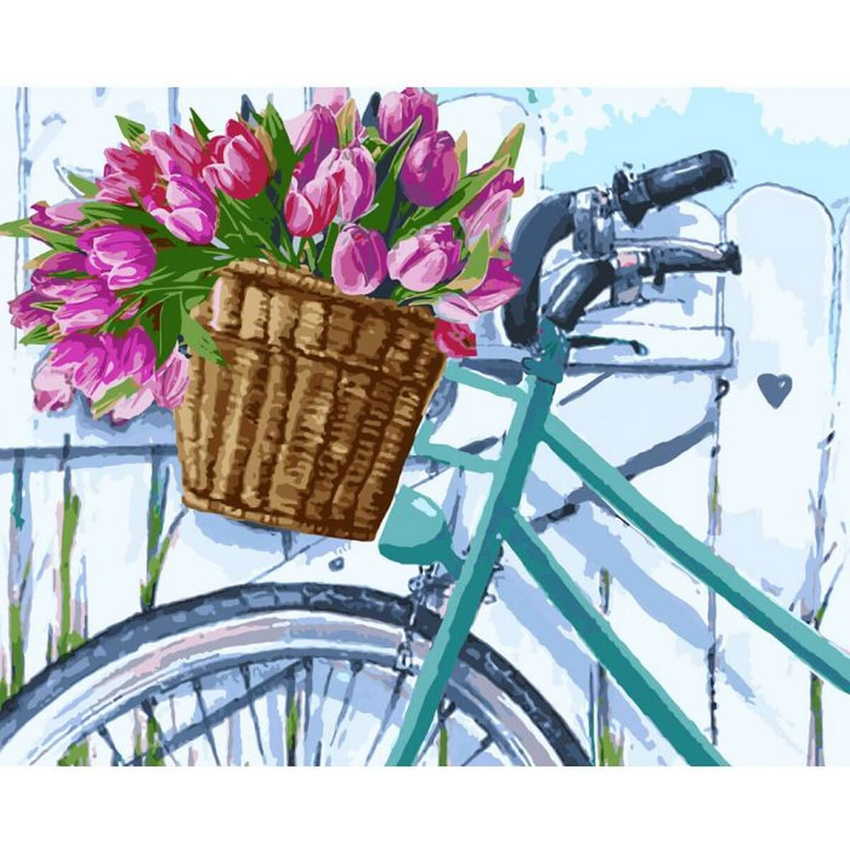 

Картина по номерам «Утренние тюльпаны» Идейка (KHO2219)