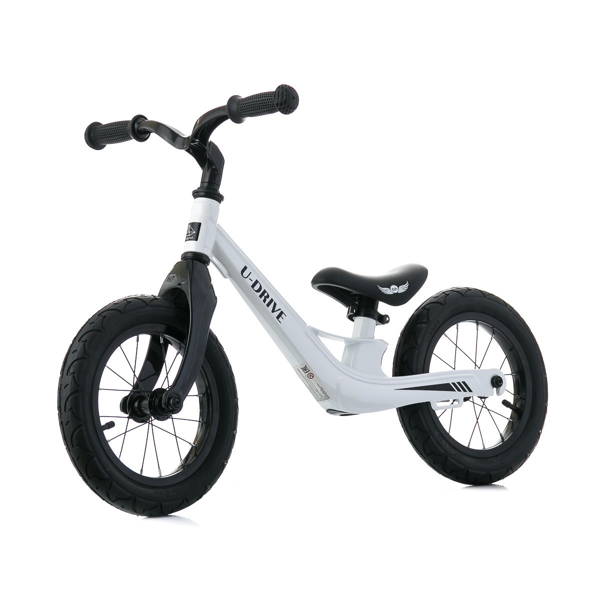 

Беговел BabyHit U-DRIVE 12 alloy rim White (71836)