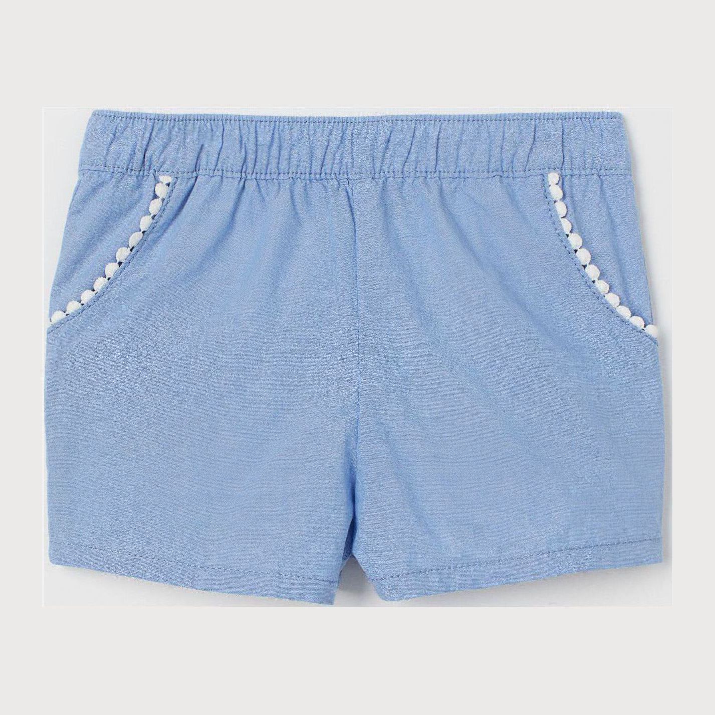 

Шорты H&M 2112-8344511 74 см Голубые