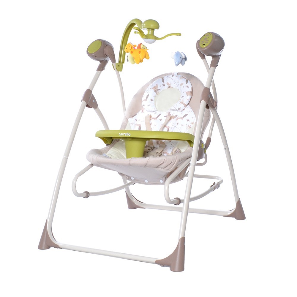 

Колыбель-качеля TILLY Nanny 3в1 0005, Brown Fox