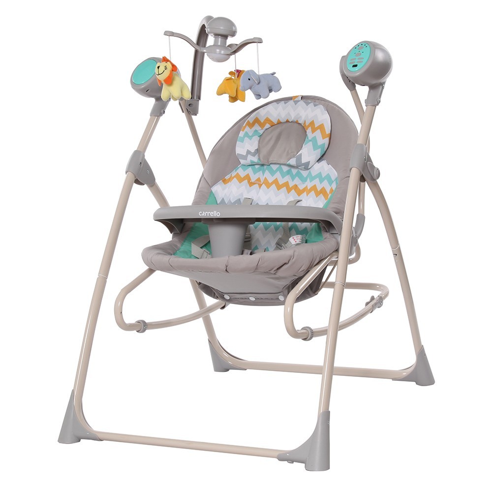 

Колыбель-качеля TILLY Nanny 3в1 0005, Grey Wave