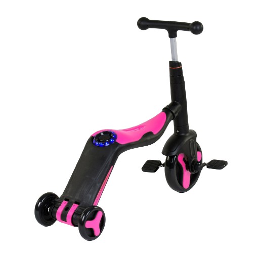 

Самокат 3 в 1 Best scooter 70708 (самокат-велобег-велосипед), свет, 8 мелодий, колёс