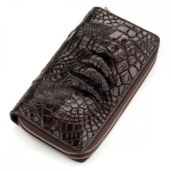 

Мужской клатч из кожи крокодила CROCODILE LEATHER 18173 Коричневый