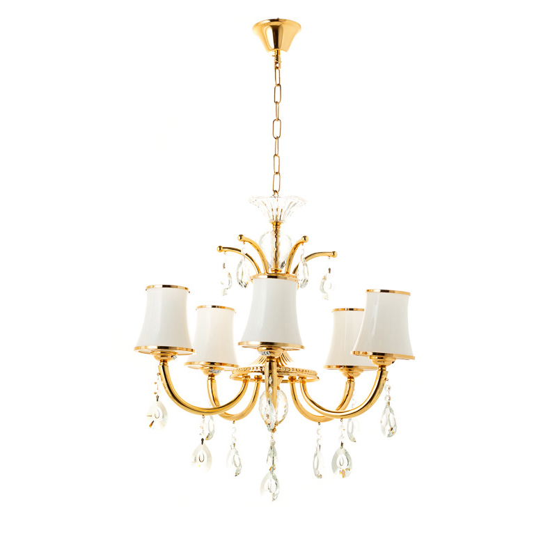 

Люстра підвісна з абажурами Light House ES-15420/5/gold золото