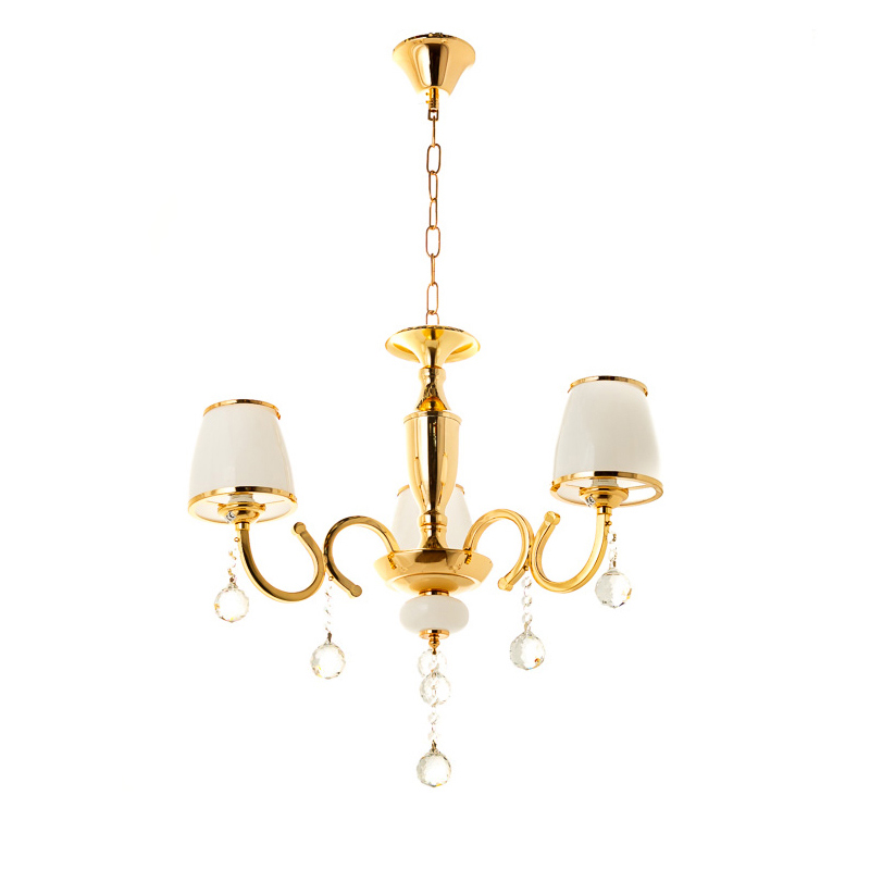 

Люстра підвісна з абажурами Light House ES-15418/3/gold золото