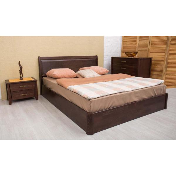 

Кровать Олимп Сити с механизмом с филенкой 180x200 Венге