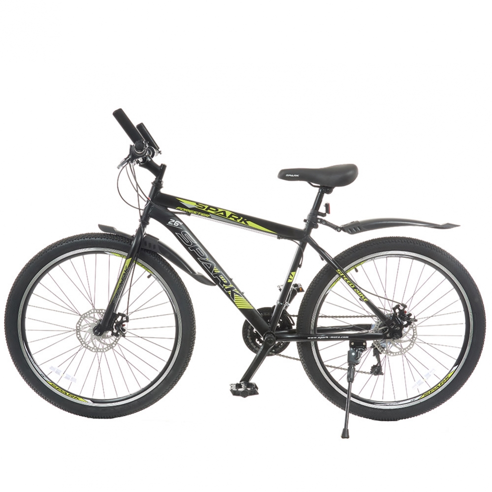

Велосипед SPARK FORESTER 26" ст 19" черно-желтый