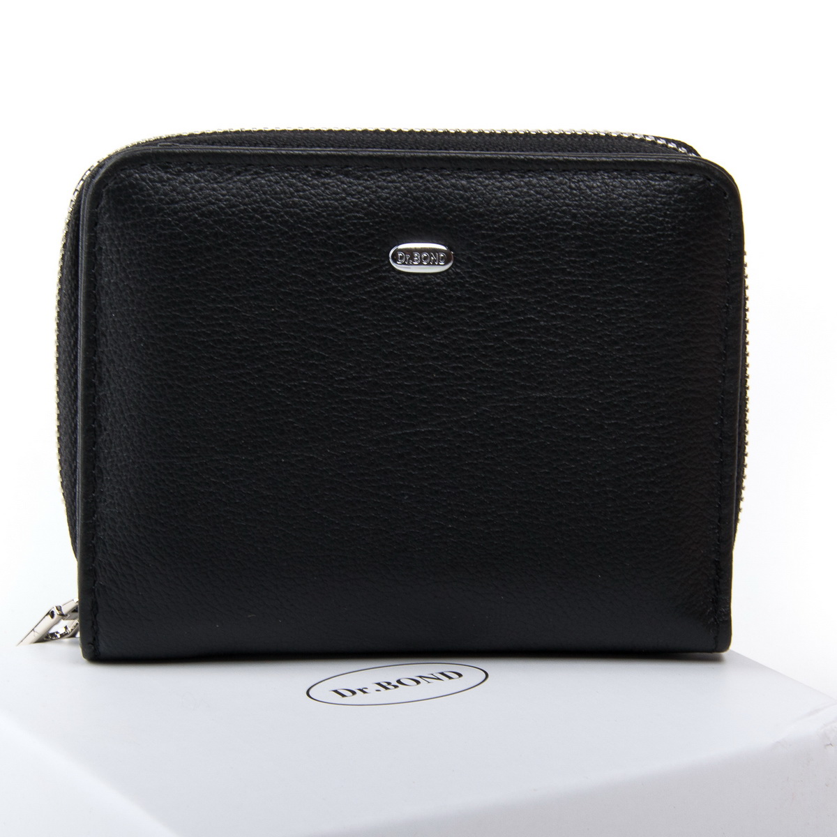 

Женский кожаный кошелек Classik DR. BOND WN-4 black