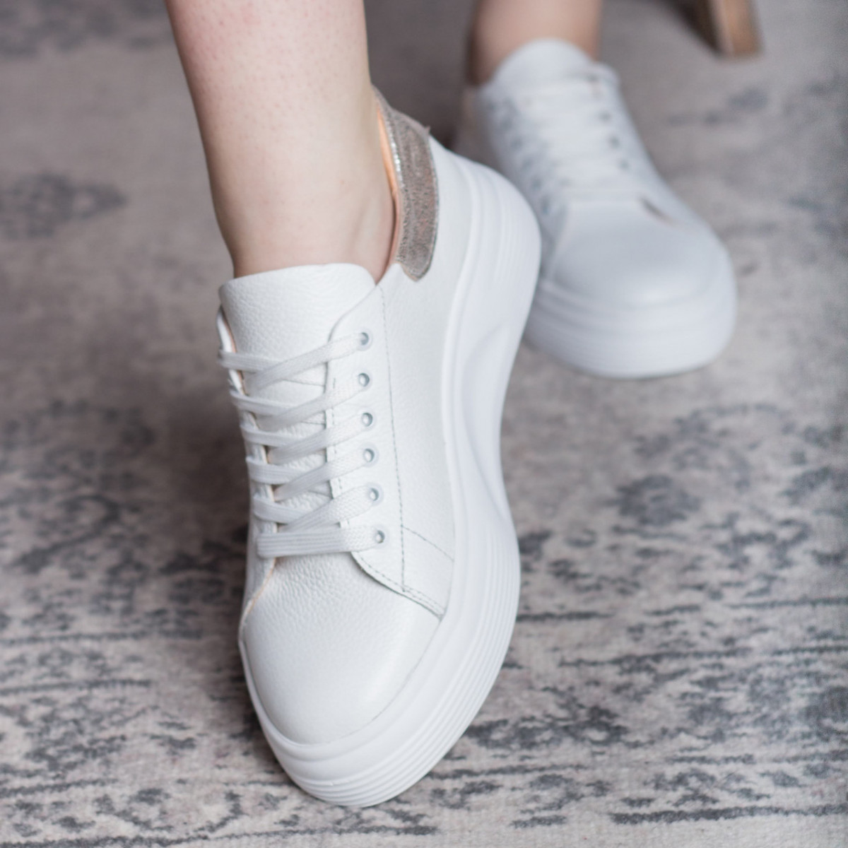 

Кеды женские Fashion Alcuin 2745 37 размер 24 см Белый