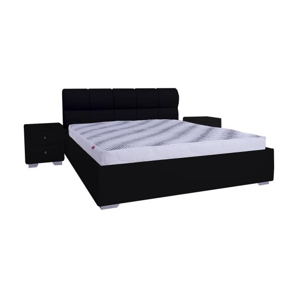 

Кровать со съемным чехлом и механизмом Zevs-M Барселона (металлический каркас) Boom 24 черная 180х190