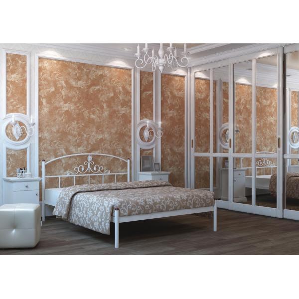 

Кровать Металл-дизайн Кассандра 160х190 белый
