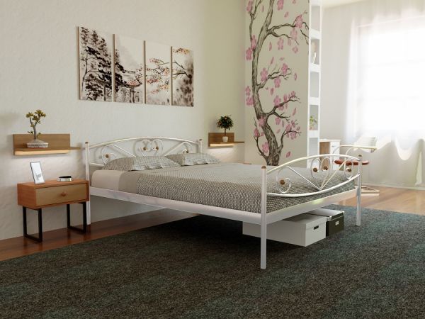 

Кровать Milana-2 Метакам Алюминий 90х200