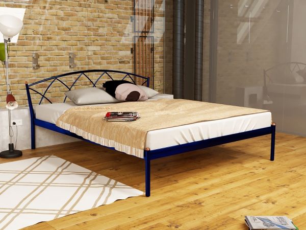 

Кровать Jasmine Elegance-1 Метакам Синий 120х190