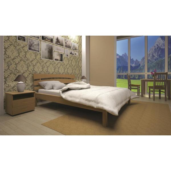 

Кровать ТИС ДОМИНО 3 160*200 сосна Лак Орех