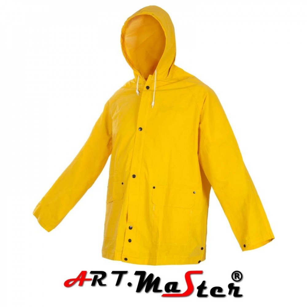 

Дощовик-куртка з ПВХ покриттям KPD PCV yellow XХL