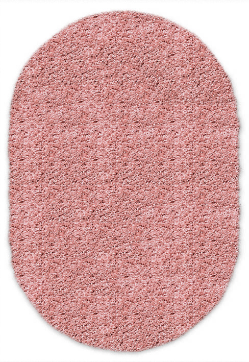 

Ковер virtual SHAGGY BRAVO 001 1.6 х 2.3 м Розовый Овал
