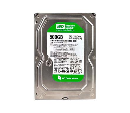 

Жесткий диск Western Digital 3.5 Green 500Gb (WD5000AAVS), factory refurbished