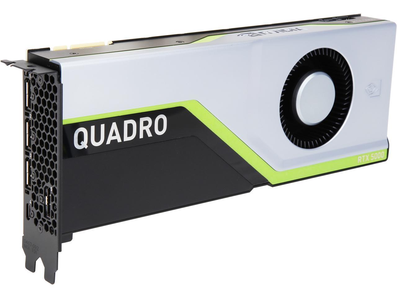 

Видеокарта PNY Quadro RTX 5000 16Gb (VCQRTX5000-PB)