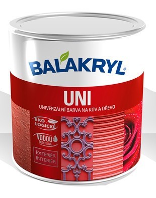 

Глянцевая краска для дерева и металла Balakryl Universal Uni Чёрная 0,7 кг