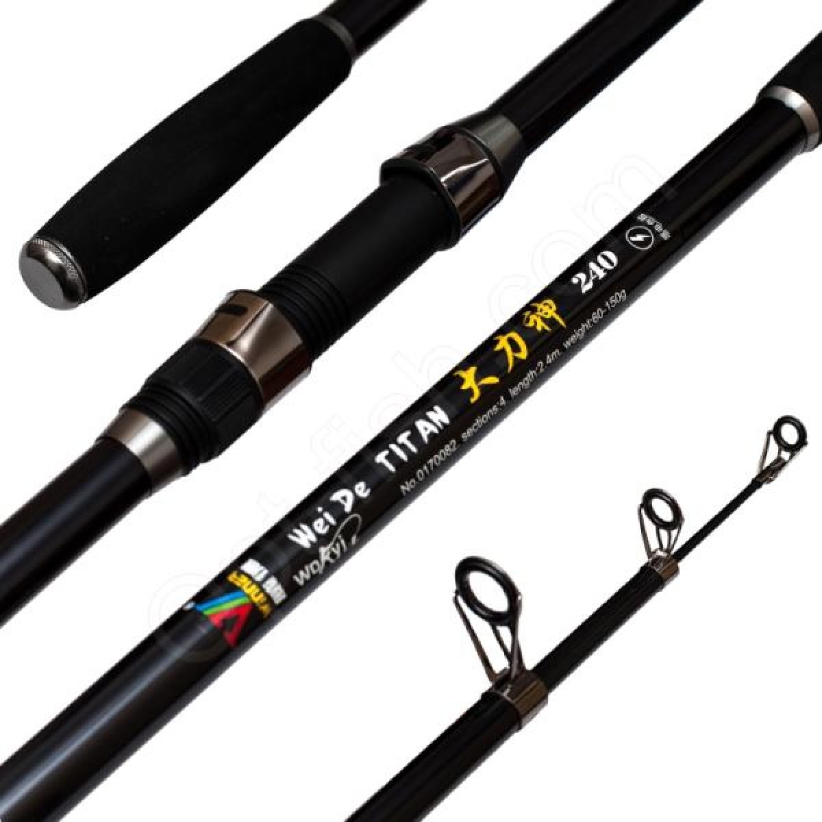 

Спиннинг Wei De Titan №0170082 60-150g 2.4 метра
