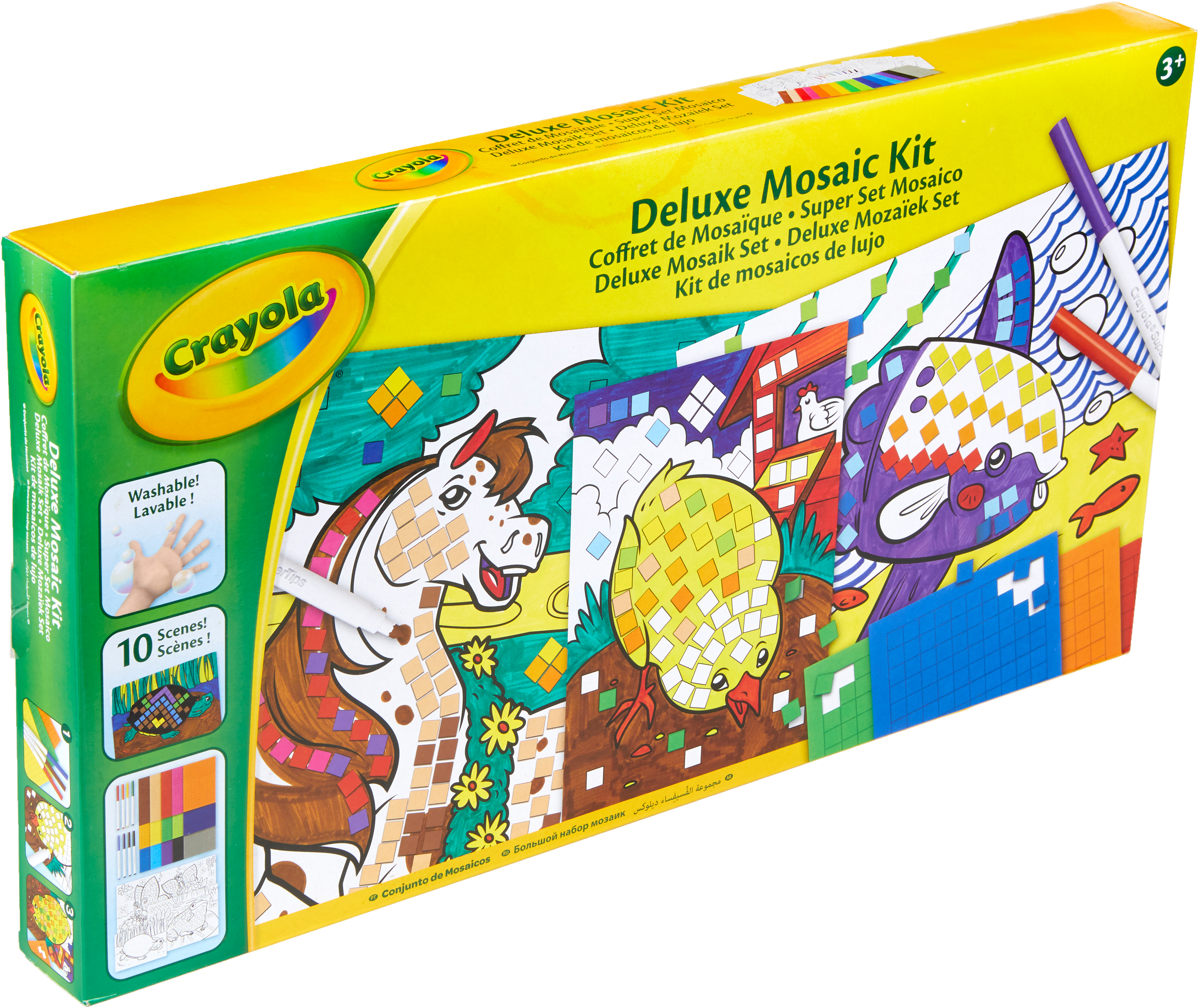 

Набор для творчества Crayola Deluxe Создай свою мозаику (256473.006) (0071662106362)