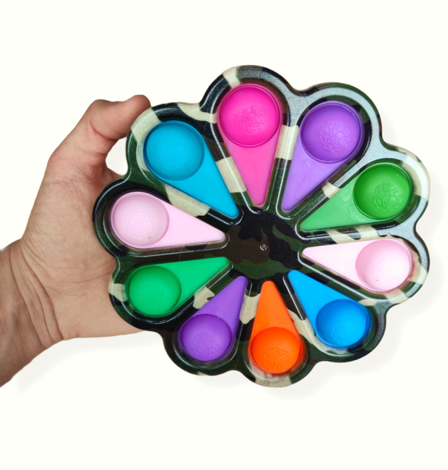 

Сенсорная игрушка Большой Simple Dimple поп ит антистресс симпл димпл pop it