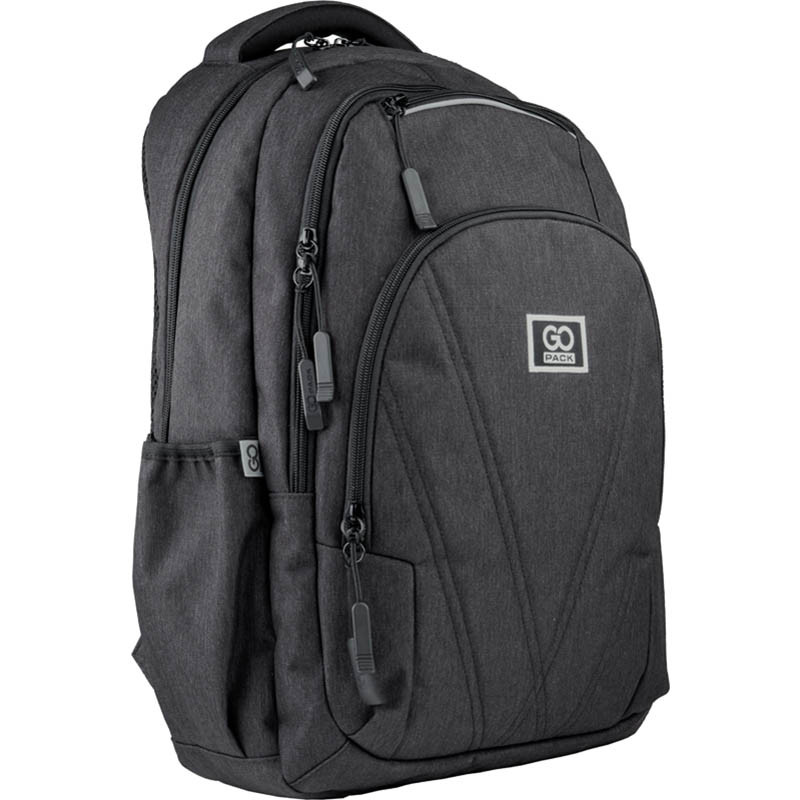

Рюкзак GoPack Сity черный с анатомической спинкой GO21-171L-1 (990832)