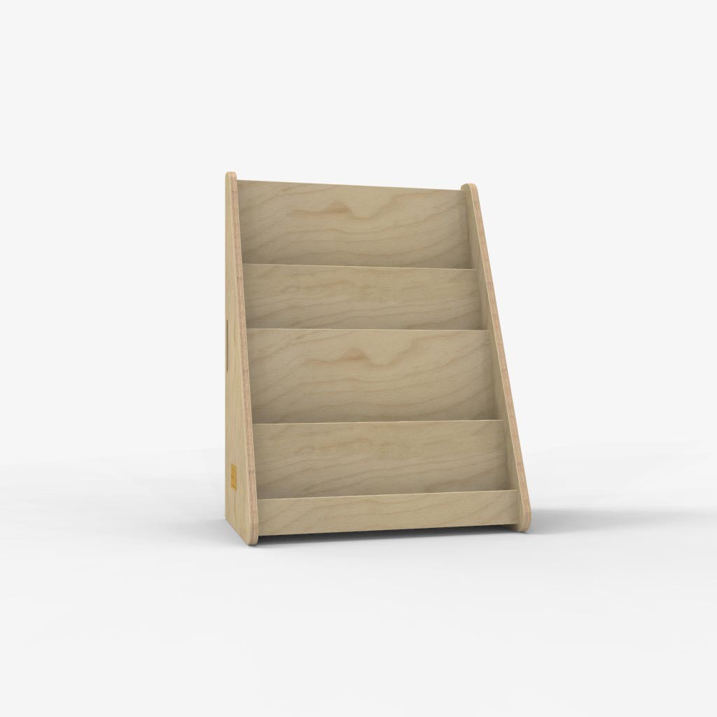 

Дитячий стелаж для книг (ВхШхГ - 900х1200х300) деревяний