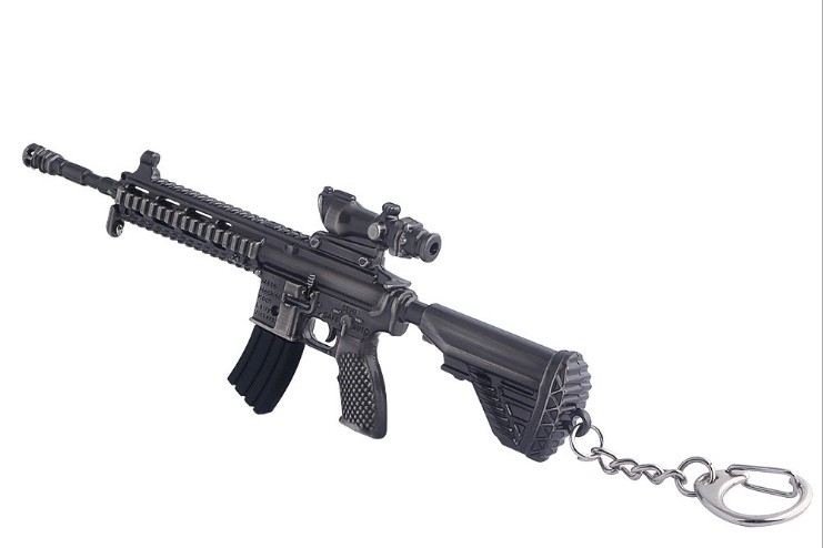 

Модель штурмовой винтовки M416 PUBG (брелок)