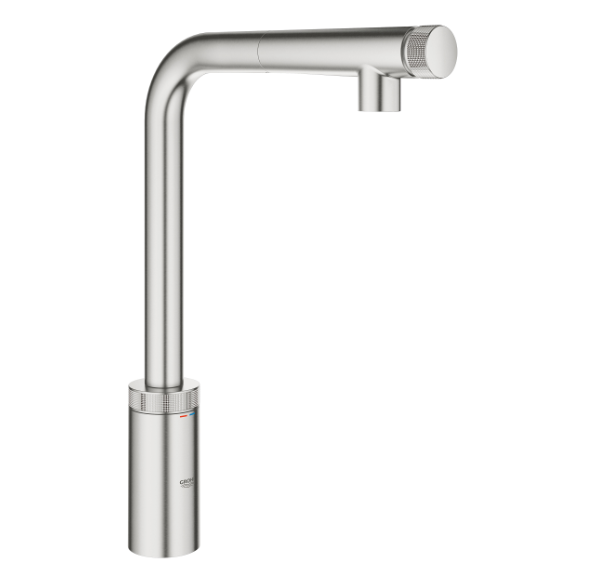 

Смеситель кухонный GROHE - VENTO SMARTCONTROL 30443DC0 СУПЕРСТАЛЬ