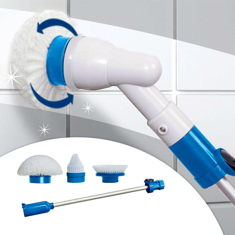 

Беспроводная щетка для уборки Hurricane Spin Scrubber Professional White