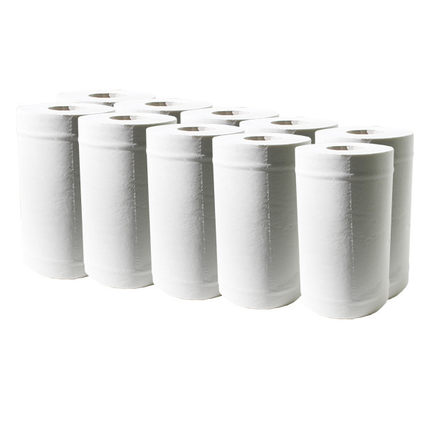 

Полотенца в рулоне Basic MINI белые целлюлоза / двухслойные Tischa Papier
