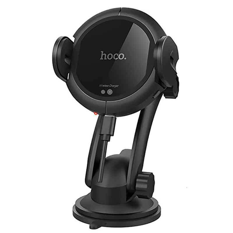 

Автодержатель Hoco CA35 Plus с беспроводной зарядкой Чёрный
