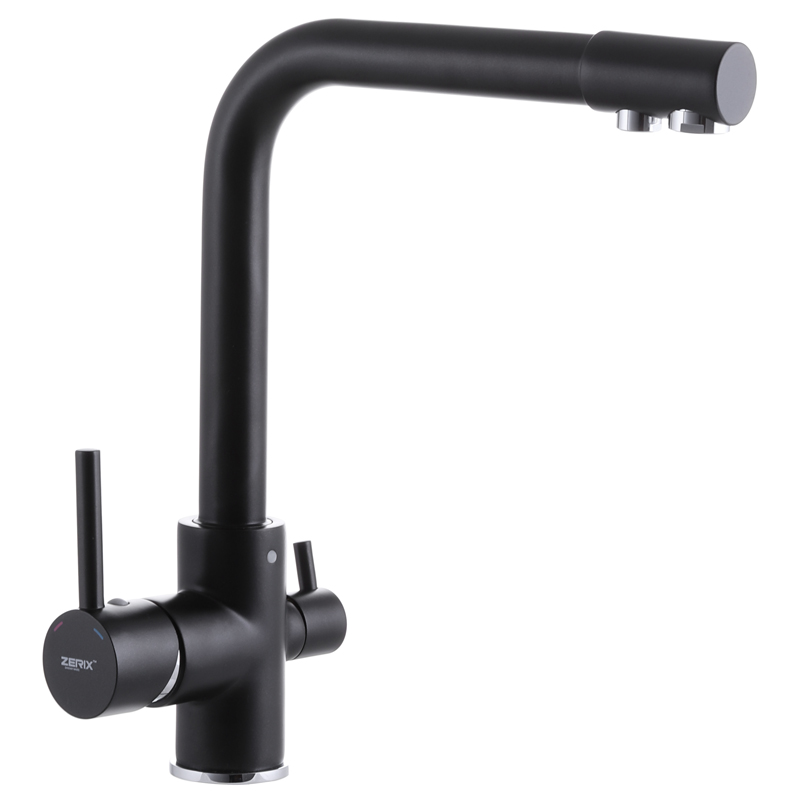 

Смеситель для кухни ZERIX LR4055B-3 с выходом для питьевой воды (SX70185)