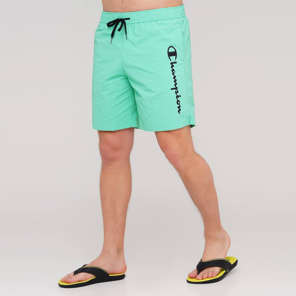 

Мужские шорты Champion Beachshort Бирюзовый 42 (cha216068-JCR/NBK)