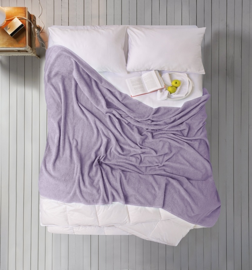 

Простынь Iris Home Махровая Wisteria 190х220 (svt-2000022280808)