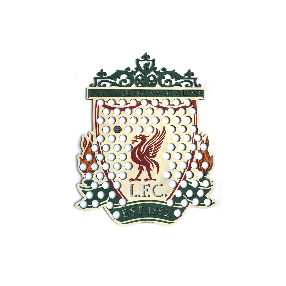 

Доска для пивных крышек ФК Ливерпуль 66x49 см Liverpool FC CAPSBOARD