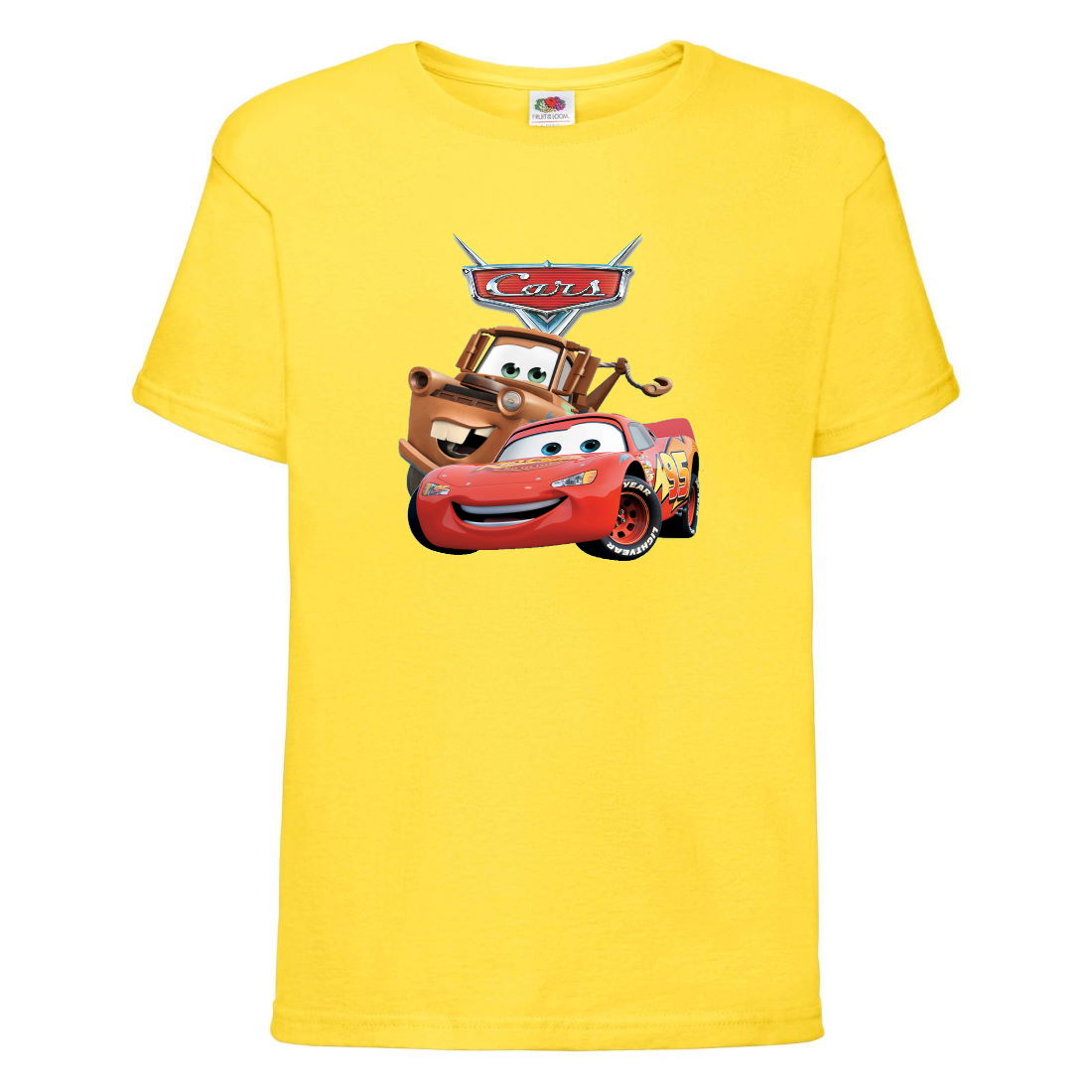

Футболка детская ТАЧКИ 0012 (CARS) желтая (CAR yel 0012) 116 см