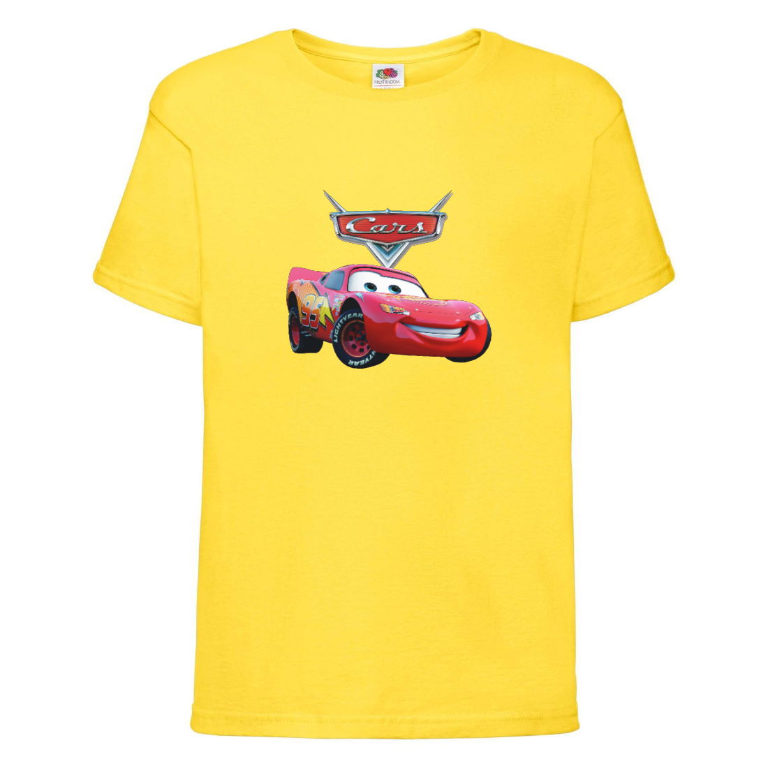 

Футболка детская ТАЧКИ 001 (CARS) желтая (CAR yel 001) 116 см